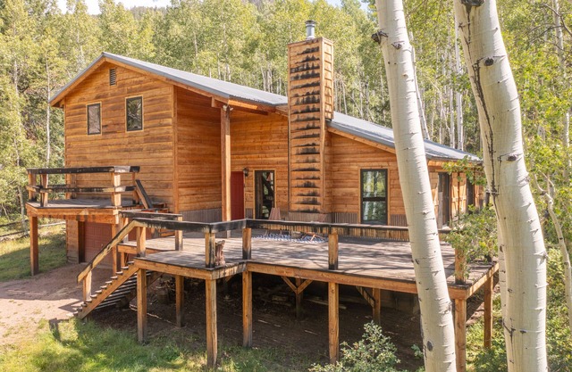 NEW! Secluded & Cozy Gold Creek Cabin Fire-pit/ATV & Hiking Trails/Gameroom