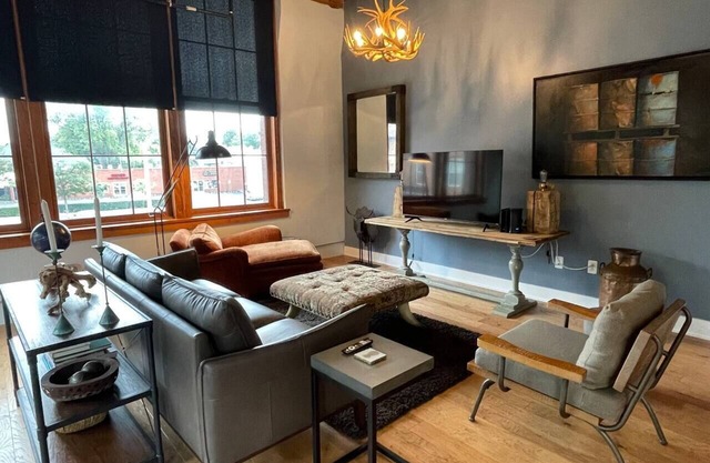 NEW TO VRBO: Industrial History with a Modern Day Design Loft Apartment