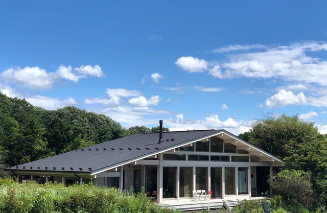Newly built Finnish log house with twinkling starsPolar House Nishi Karuizawa/Kitasaku-gun Nagano