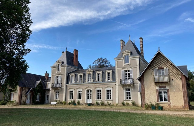 Nice castle with swimming pool, 27 people, between Loire castles and Burgundy