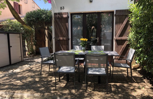 Nice house * with pool and 4 bikes, 800 meters from the beach, for 4-6 p