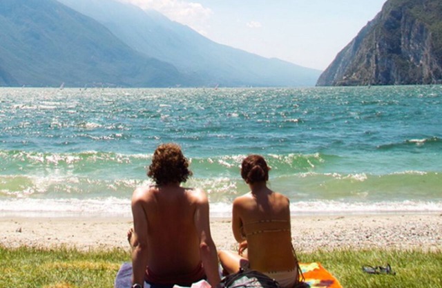 Nice place app. Monte Baldo, wonderful view, garden, pool use