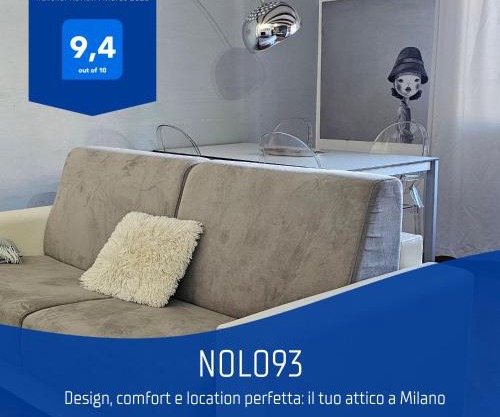 NOLO93 Attic apt right in front of the metro station to Duomo