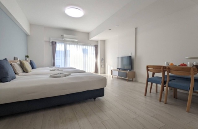Nonsmoking 3 single beds Standard plan Gourme/Osaka Ōsaka