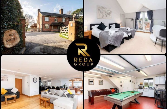 Oak Cottage, Games Room, Dog Friendly Sleep 16 NEC