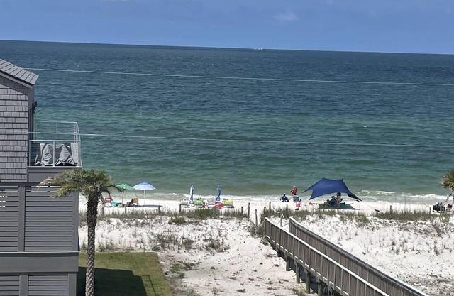 Ocean view, three bedroom, two bath condo in Mexico Beach.