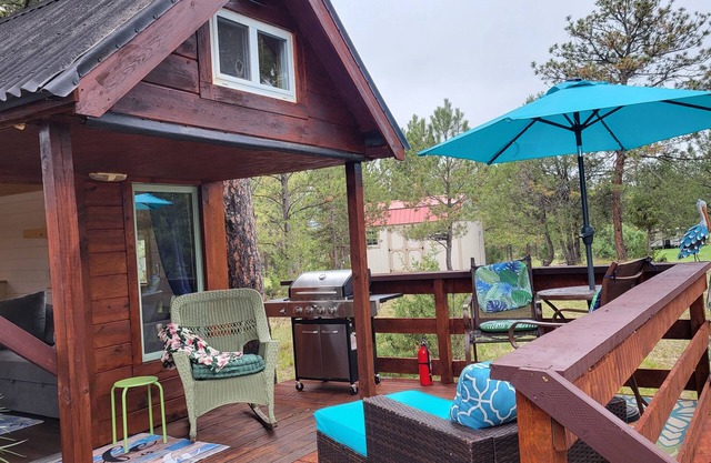 Ollie's Place - Tiny House@EvansCliff Hot Tub w/large Sibley Double Tent COMBO!