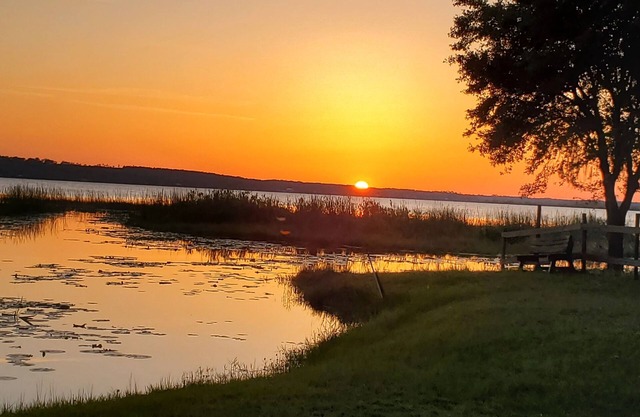 One Bedroom cottage Los Havens [Lost Heaven] right on Lake Kerr - Great Sunsets