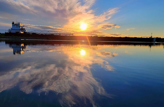 Outdoor Paradise @ the "Lower Dam Lodge" Located on the St. Marys River