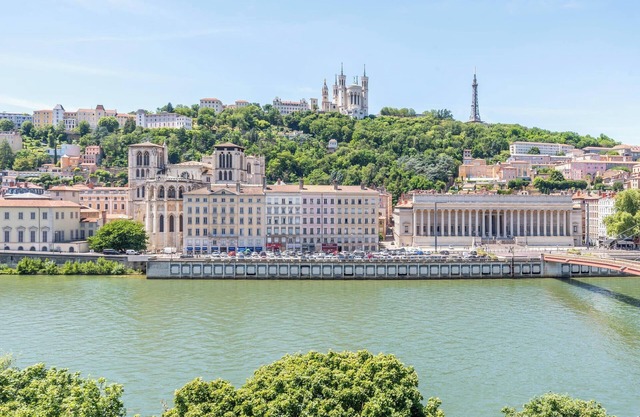 Panorama - Magnificent flat with breathtaking view of Fourvière Basilica