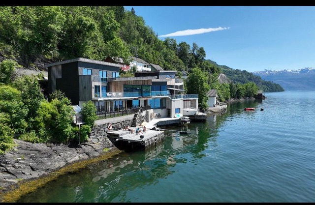 Panoramaresort in Hardangerfjord with boat to rent - Seaside Studio for 4 personer
