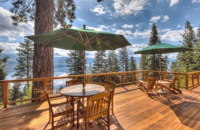 Panoramic lake view in Crystal Bay