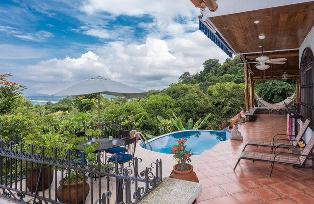 Paradise found! Tropical getaway with ocean, jungle and sunset views.