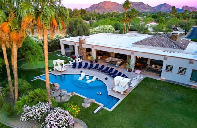 Paradise Valley Million $ Tranquility Estate+Putting Green+Boccee+Pool