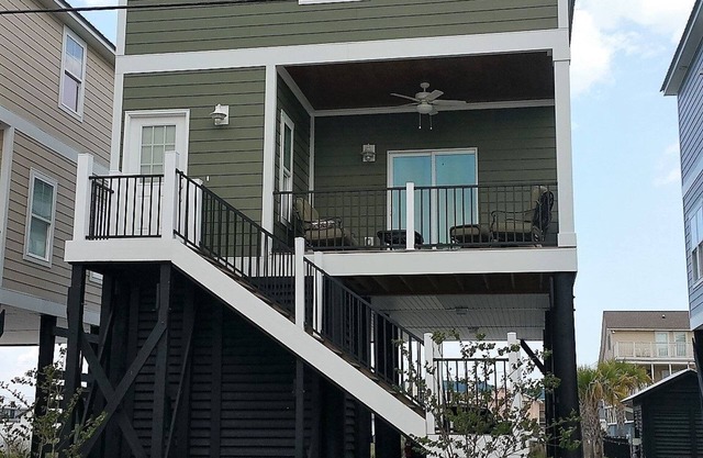 "PAUSE AT THE PIER" STEPS TO THE BEACH! POOL!