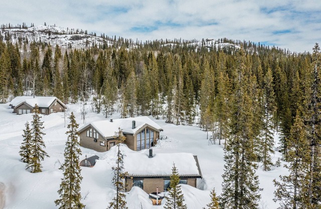 Peaceful Oasis With Panoramic Views & Sauna in Beitostølen
