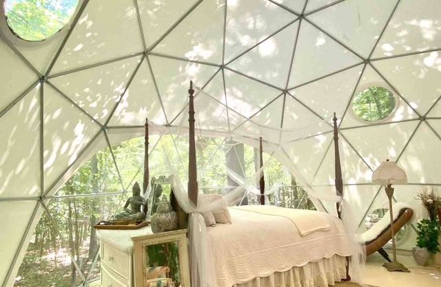 Peaceful retreat geo dome near lake Oconee