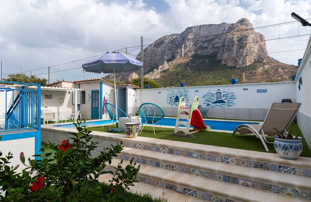 Pet-Friendly 'Villa Cinisi' with Sea View, Shared Pool & Wi-Fi