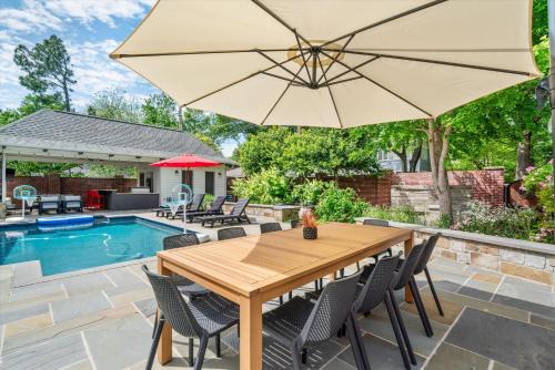 Pool Outdoor TV Fire Pit Game Room