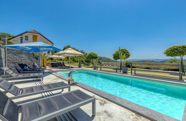 Pool & Whirlpool Villa Art Four, Trebnje, Slovenia