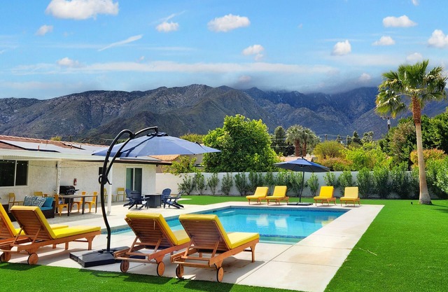 "Postcard perfect mountain view! Centrally located, bright & modern retreat!"