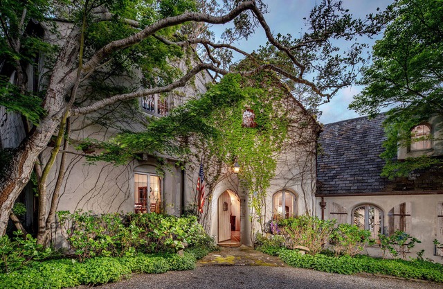 Private and luxurious European estate in downtown Carmel-by-the-Sea