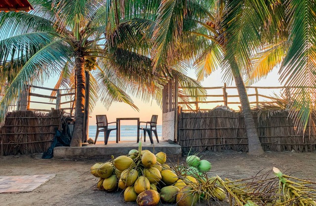 Private beachfront
