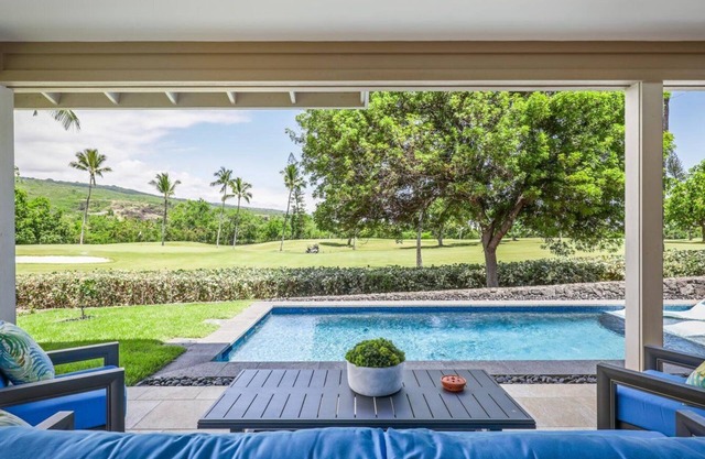 Private Covered Lanai & Pool | Central AC | Golf Fairway Views