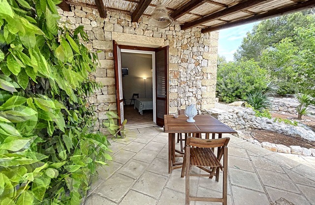 Private estate with trullo, pool and sea view