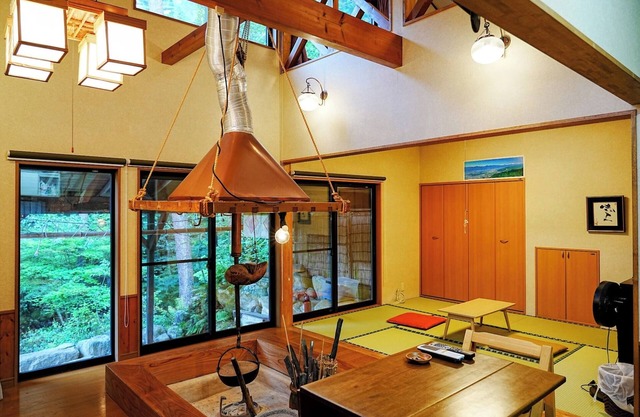 Private rental of a villa with natural hot springs/Azumino Nagano