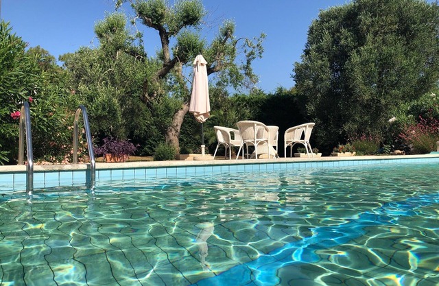 Private sea close vacation home with private pool and large olive grove
