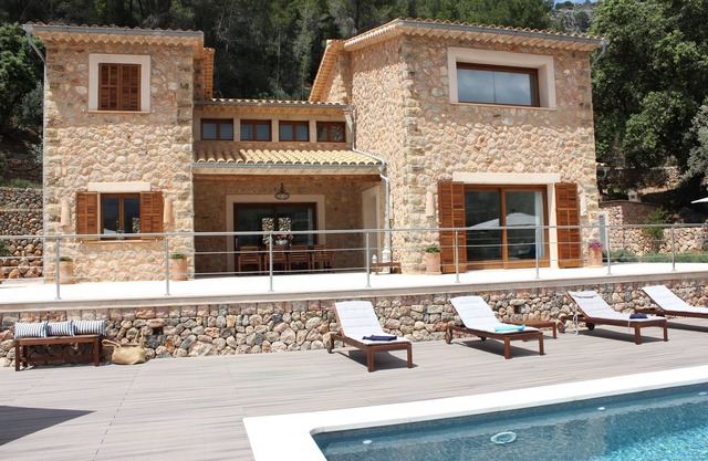 Private villa with breathtaking views and private pool.