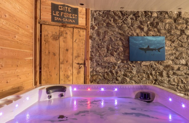 Promotion large August house in the mountains with Sauna and Spa trampoline