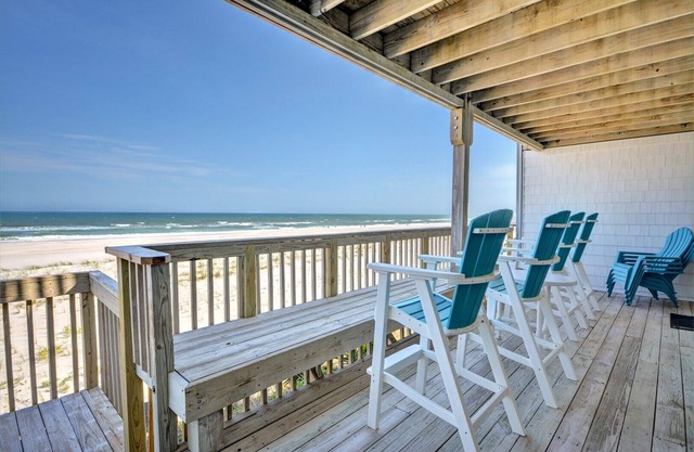 "Queens Grant B-106" Oceanfront Condo w/Community Pool and Day Docks