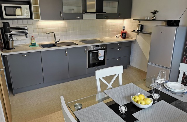 Quiet vacation apartment (93sqm) with large garden and covered terrace