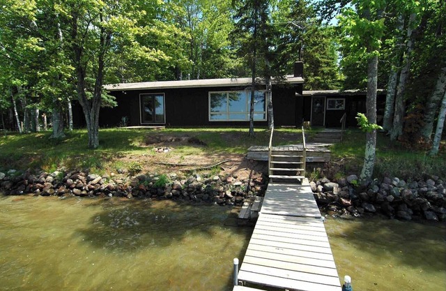 Ranch-Style Seidls Home Feet away to Lakeshore by RedAwning