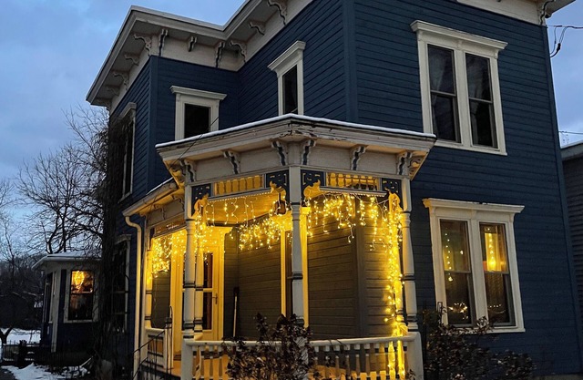 Recharge in a cozy, colorful Victorian home in the Village of Earlville, NY.