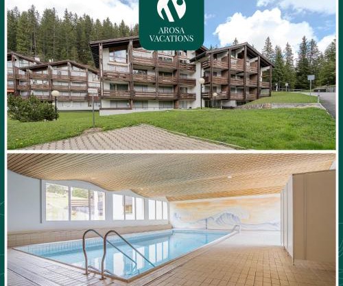 Rehwiesa A11 by Arosa Vacations, Direkt vor der Skipiste & mit Pool