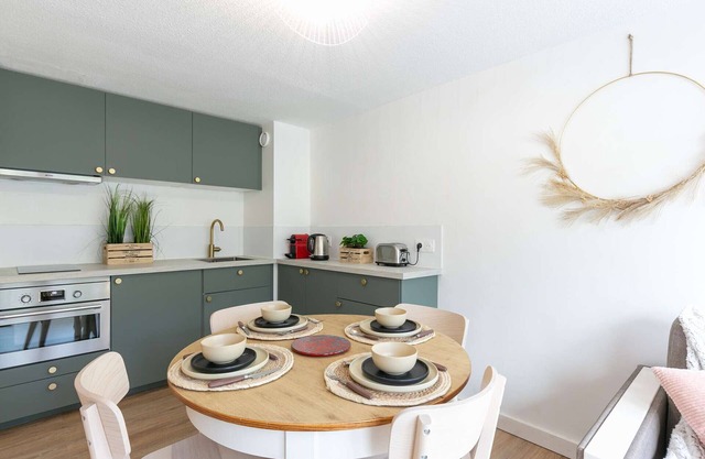 Renovated T2 Duplex for 4 in Vielle-Aure with private parking and free shuttle