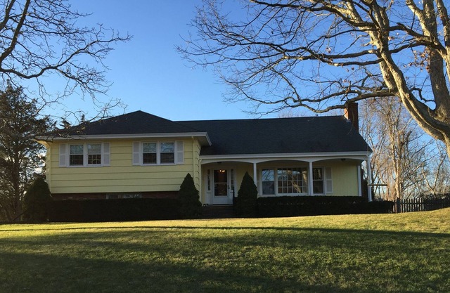 Rent on a quiet street steps from the beach in the heart of historic Watch Hill