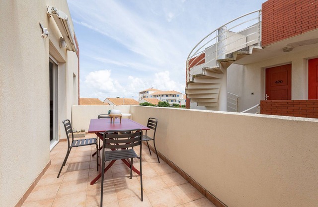 REVE DE MER, Duplex 6 pers en bord de plage.