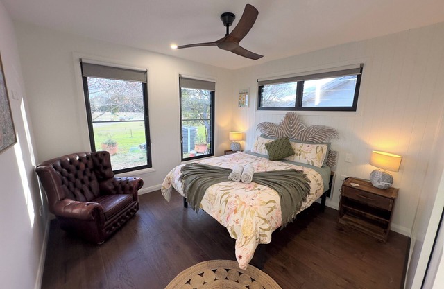 Riverfront Farm Retreat with Modern Comforts at The Hatch Farm, Port Macquarie