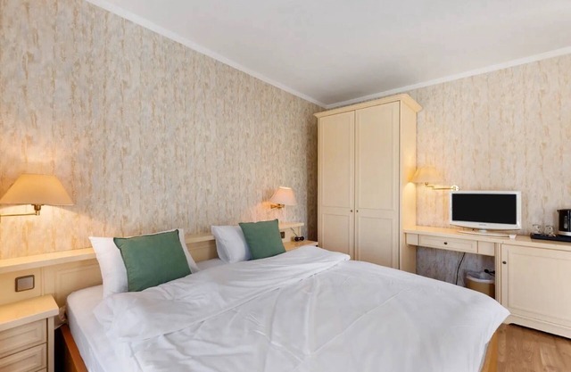 Room '2-Bett Ohne Seeblick' with Shared Terrace, Balcony and Wi-Fi