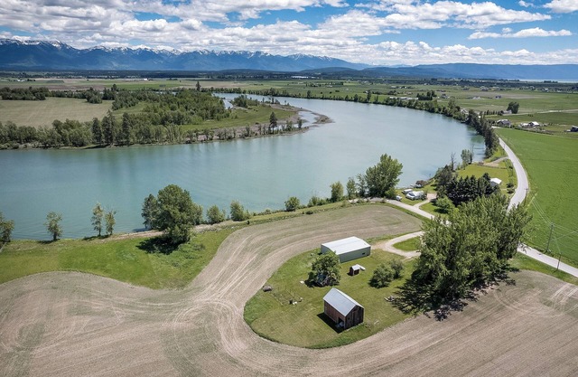 Rural Charm On The River: Renovated Farmhouse on 9-Acre Montana Farmstead