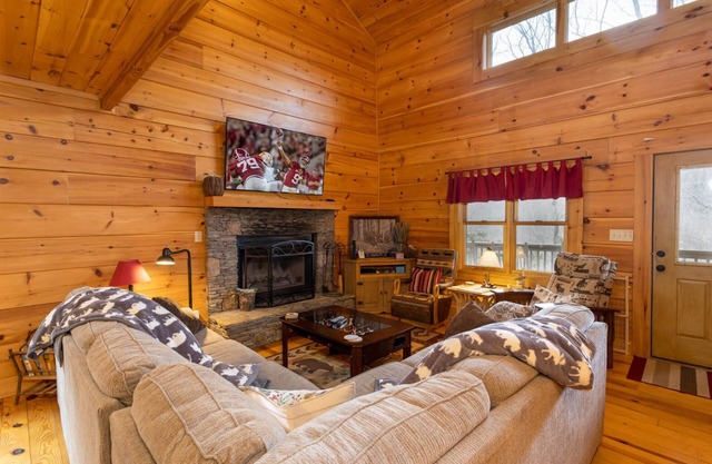 Rustic Cabin With Mountain Views