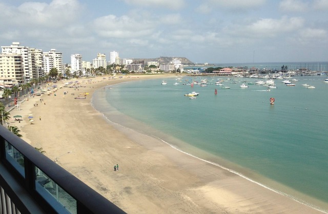 Salinas, Ecuador Ocean Front Malecon Area 7th Floor Beautiful 3 Br/2.5 Ba Condo