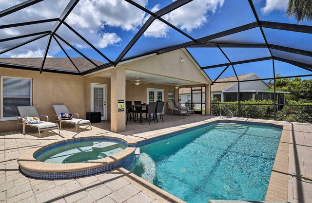 Saltwater Pool, Spa & Lanai: Bradenton Home