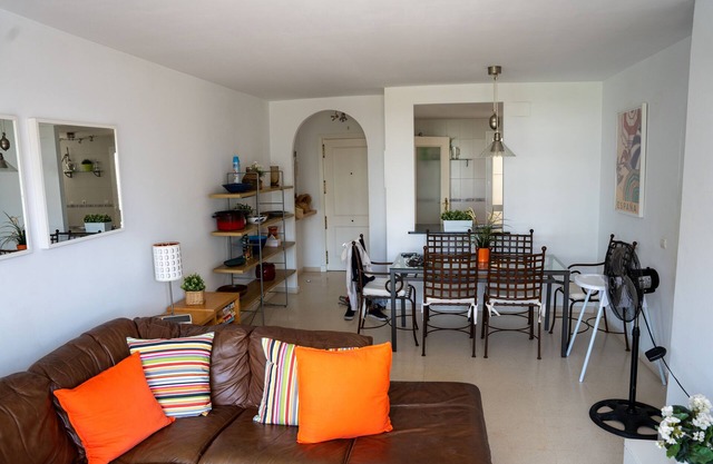 San luis de Sabinillas, coastal town apartment & lovely beach by Puerto Duquesa