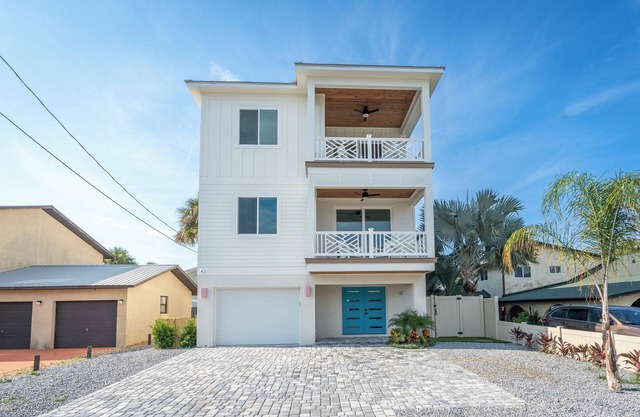 Sandcastle on 2nd - New Construction, Heated Pool, GOLF CART, Steps to Beach!