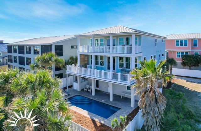 Sea Salt - Ocean front luxury beach home with private pool - sleeps up to 12!